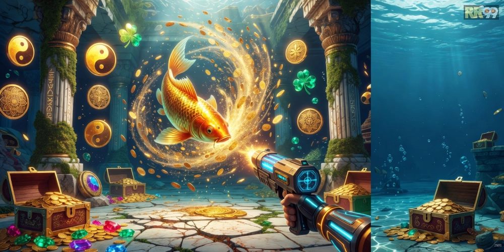 Giới thiệu top game bắn cá thần tài trên RR99 với hình ảnh jackpot hấp dẫn